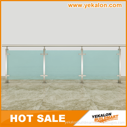 Hot Sale Stainless Steel Glass Railing/ Baluster for Balcony and Porch From China